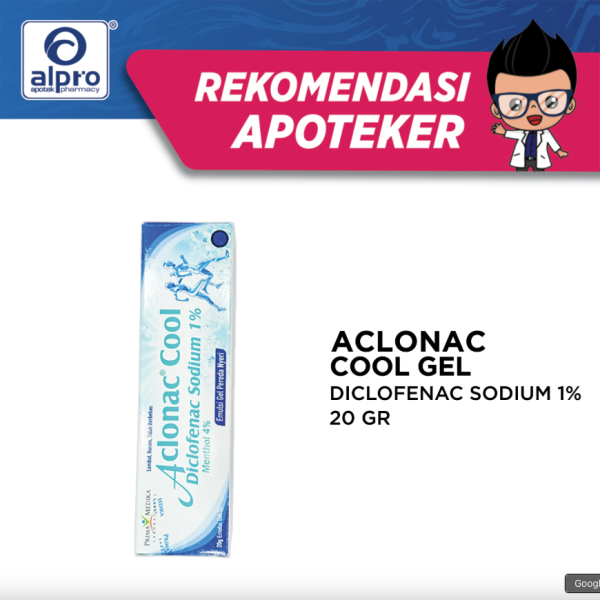 Aclonac Cool Gel 1% 20G